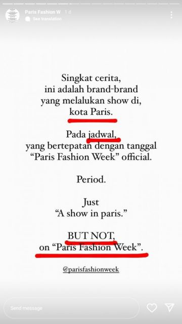 Lucky Heng kritik brand lokal yang ke Paris