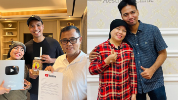 Baru Bikin Channel YouTube, Ibunda Fuji Sudah Terima Silver Play Button