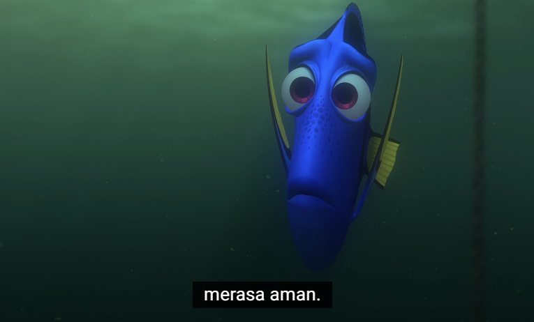 Dory in Finding Nemo