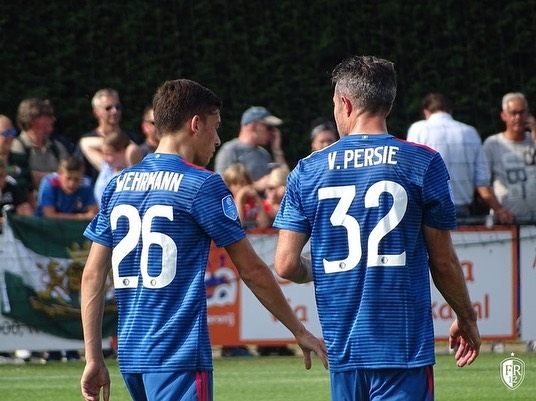 Jordy Wehrmann dan Robin Van Persie