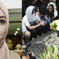 Angelina Sondakh Ziarah ke Makam Adjie Massaid, Minta Maaf 10 Tahun Tinggalkan Anak