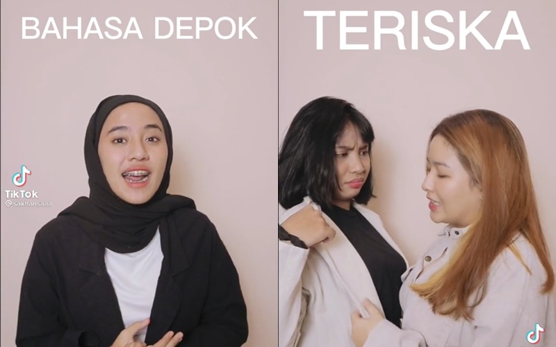 Kreator TikTok dengan logat daerah