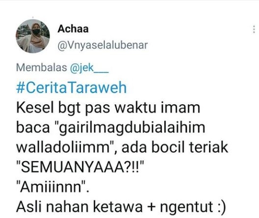 cerita tarawih