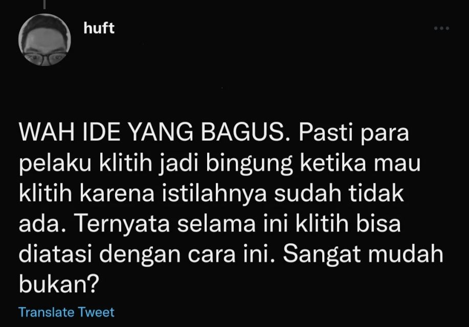 Pelaku klitih langsung insaf