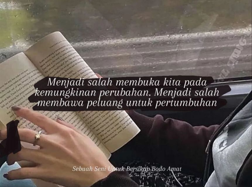 buku sebuah seni untuk bersikap bodo amat