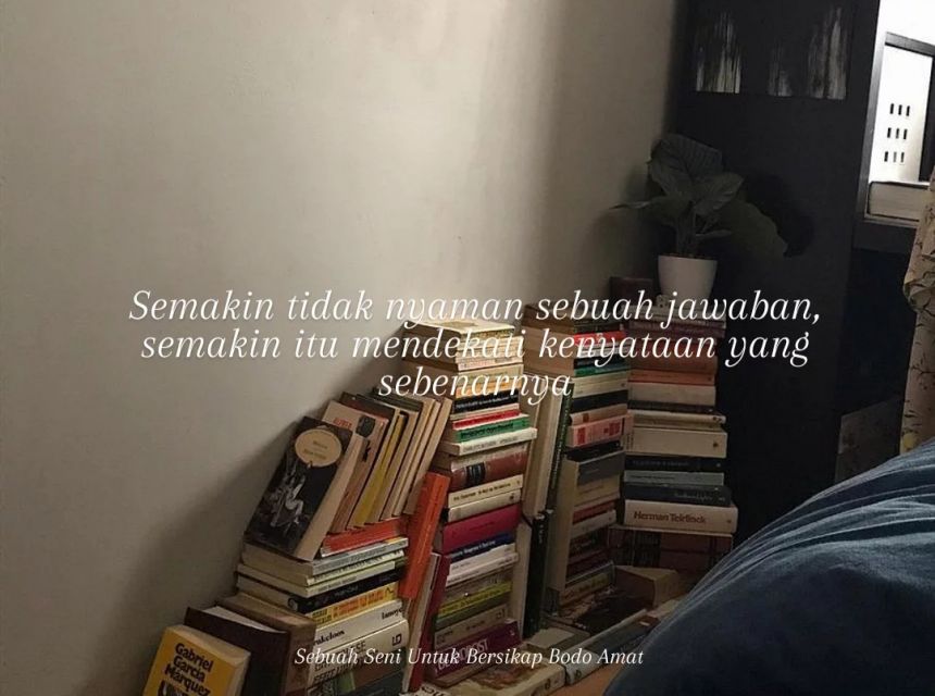 buku sebuah seni untuk bersikap bodo amat