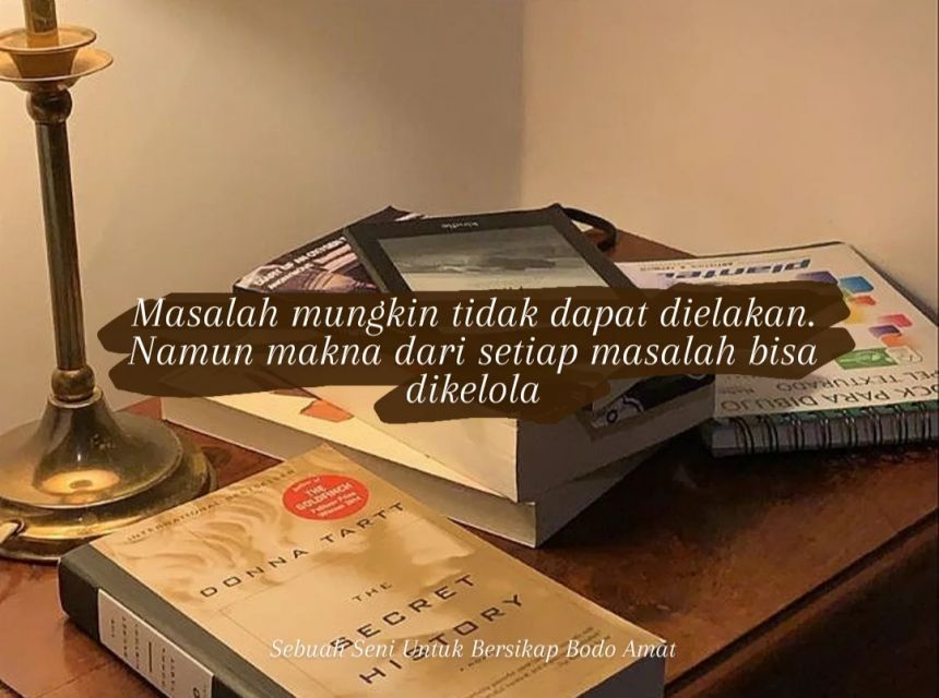 buku sebuah seni untuk bersikap bodo amat