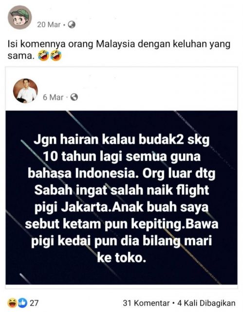 Tenang aje mak cik, tak payah risau macam tu lah~