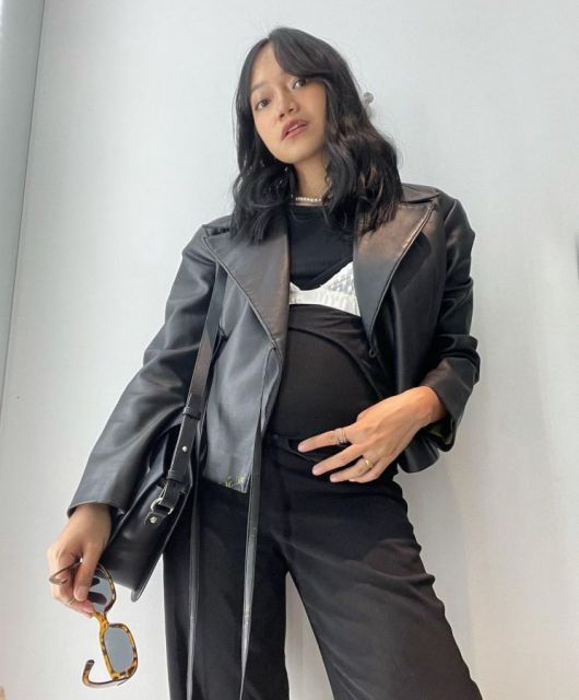 Baby bump Fathia Izzati