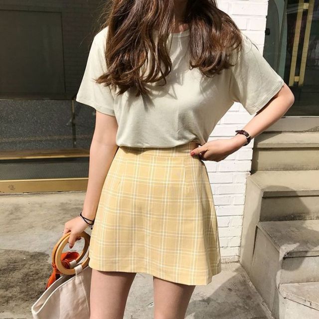 Korean mini skirt