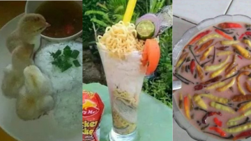 12 Potret Nyeleneh Menu Buka Puasa Ramadan, Ada-ada Aja~