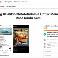 Muncul Petisi, Netizen Minta Direktur Indofood Axton Salim Kembalikan Chitato Indomie