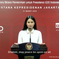 Maudy Ayunda Jadi Juru Bicara Pemerintah untuk Presidensi G20 Indonesia