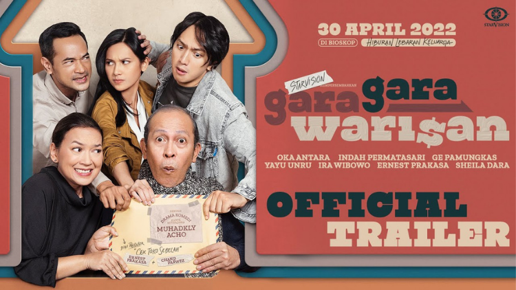 Film Gara-Gara Warisan, Drama Hiburan Keluarga Soal Tiga Bersaudara Berebut Harta