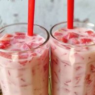 Resep Es Semangka Susu Bermodal Tiga Bahan Saja