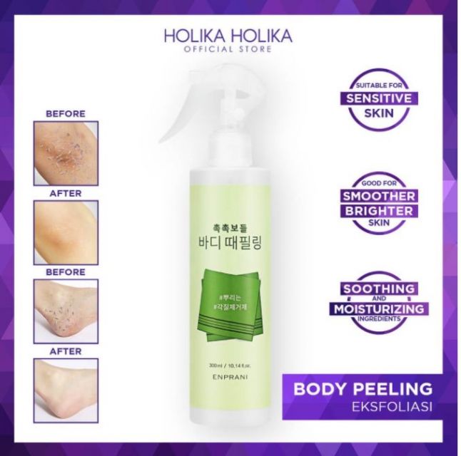 Rekomendasi Body Peeling Spray Terbaik. Ampuh Angkat Sel Kulit Mati dalam Sekejap