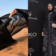 Ide Gaya Hijab ala Selebgram Indah Nada Puspita yang Hadir di Arab Fashion Week 2022