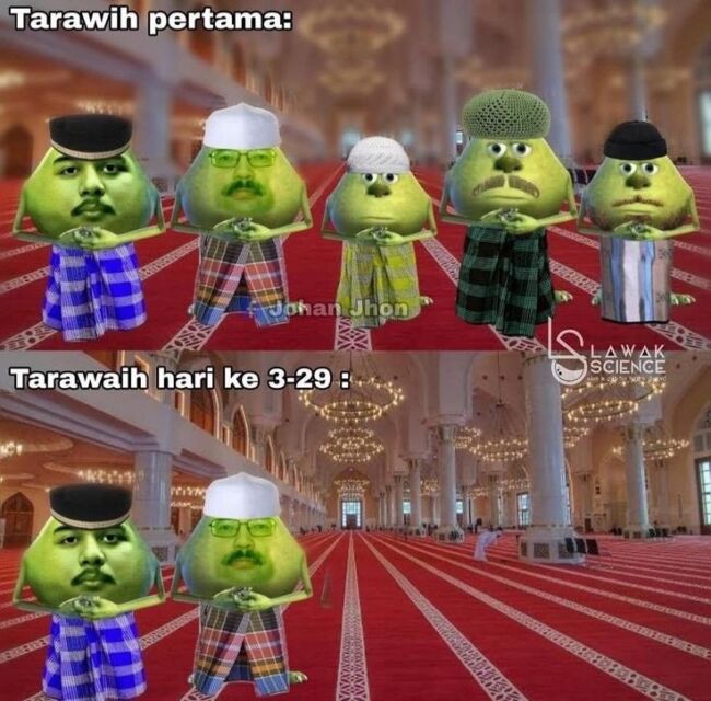 11 Kumpulan Meme Absurd Sambut Ramadan 2025, Relate Banget!