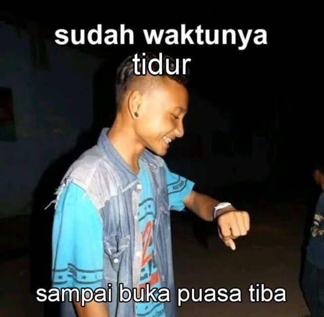 meme lucu ramadan