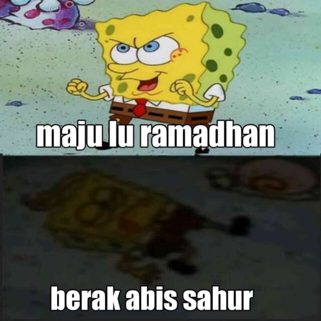 meme lucu saat ramadhan