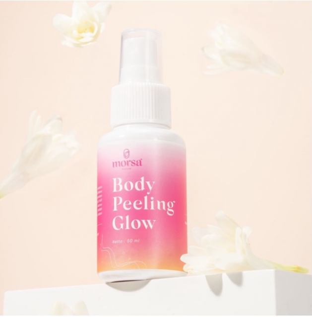 Body peeling spray