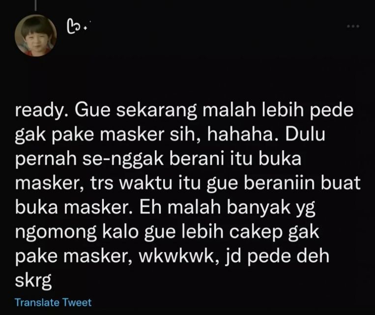 Yang penting pede