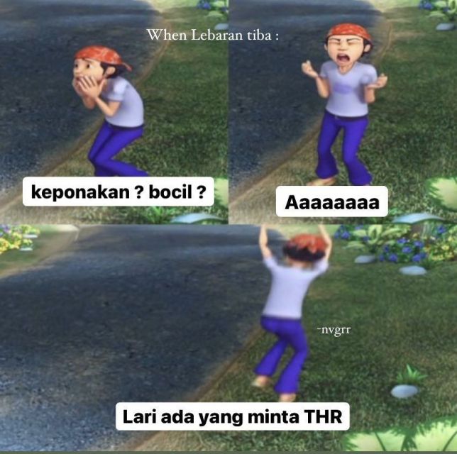 11 Meme Dapat THR Lebaran 2022 yang Ngenes tapi Bikin Ngakak