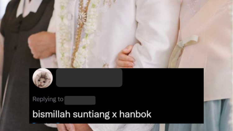 Potret Halu Warganet Soal Hanbok x Kebaya di Pernikahan Maudy Ayunda. Namanya Juga Harapan~