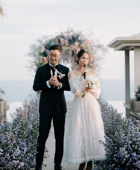 Detail Acara Resepsi Pernikahan Maudy Ayunda dan Jesse Choi di Bali. Elegan!