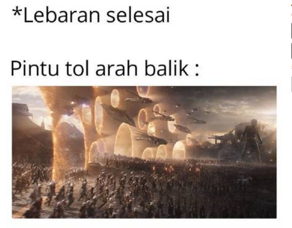 11 Meme Kocak Libur Lebaran Telah Usai, Lucu Tapi Bikin Nyesek!