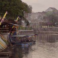 Wisata menarik Dermaga Cinta Kali Gajah Wong di Yogyakarta