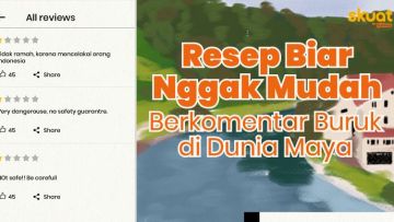 Resep Biar Nggak Gampang Berkomentar Buruk di Dunia Maya. Kendalikan Diri, Yuk!