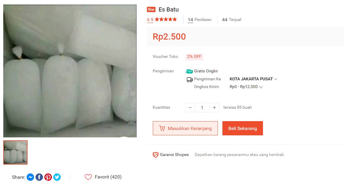 barang absurd yang dijual di online shop