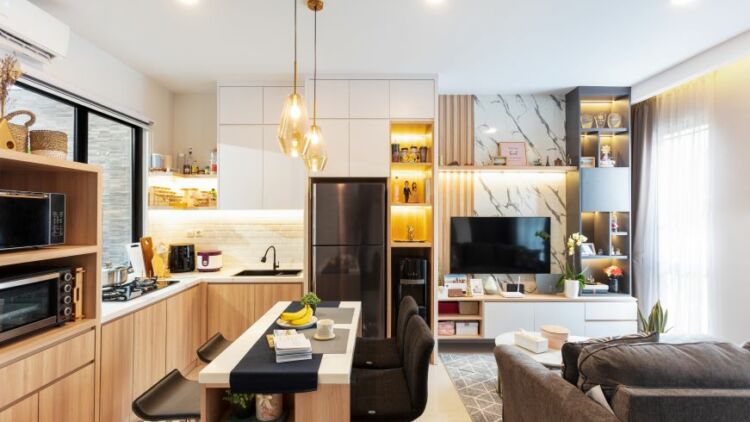 5 Inspirasi Desain Dapur Sederhana Bentuk Huruf L