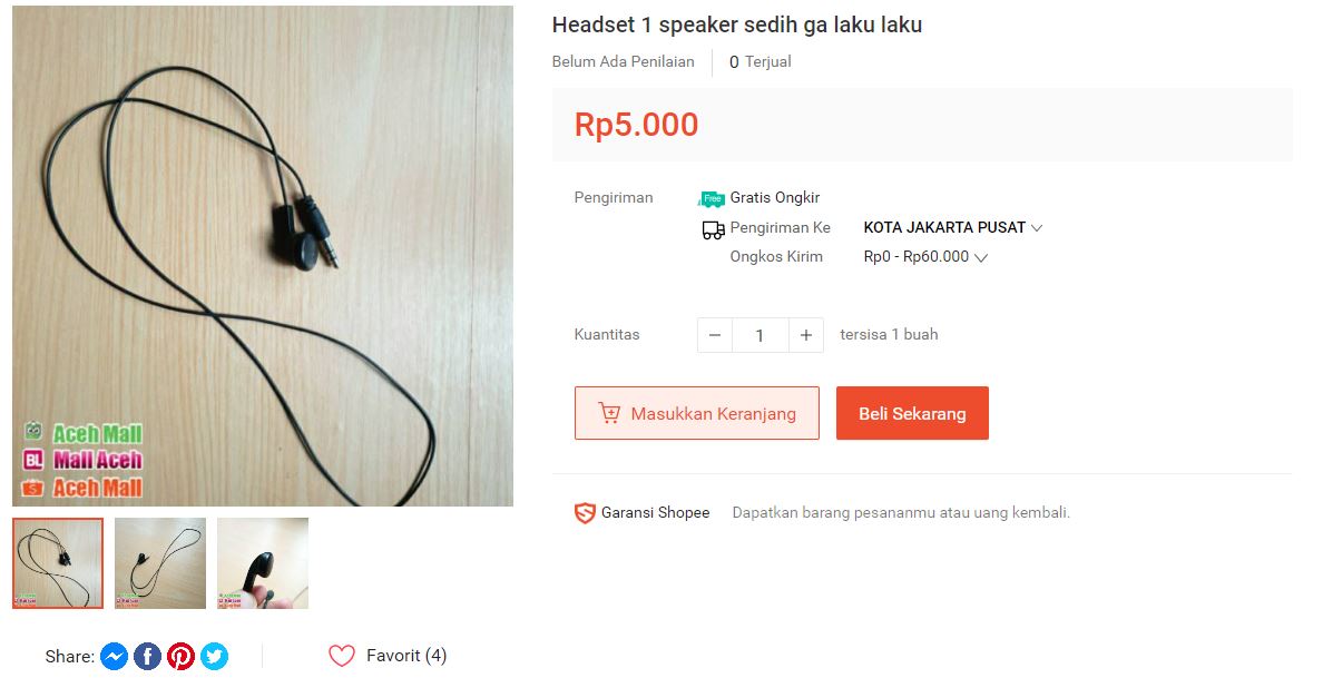 barang absurd yang dijual di online shop