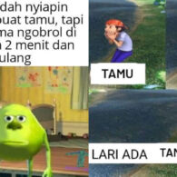 9 Meme Kocak saat Kedatangan Tamu Paling Relate. Mau Heran, tapi Namanya Juga Bertamu~