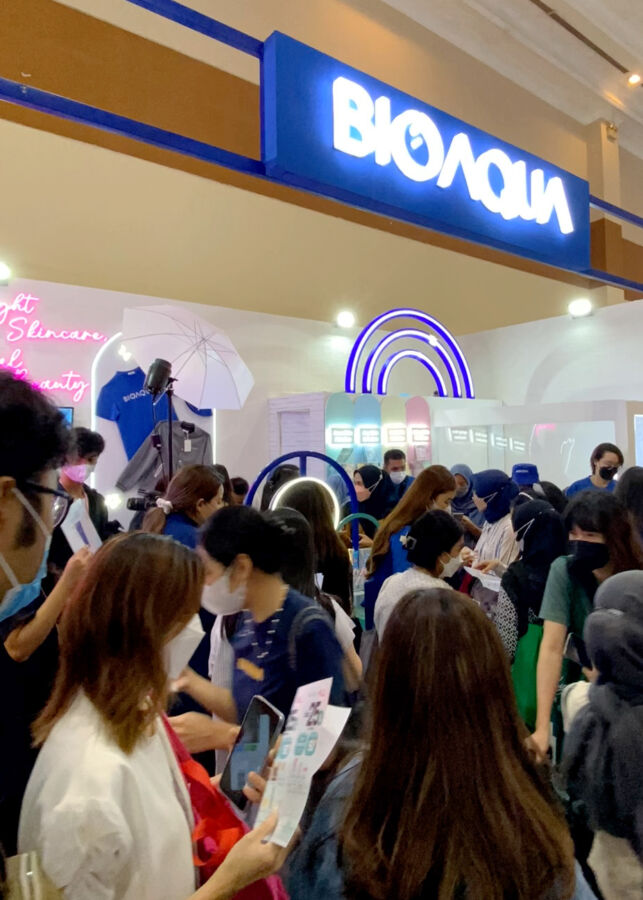 Ramaikan Jakarta X Beauty 2022 untuk Pertama Kalinya, Bioaqua Bagi-Bagi Produk Gratis dan Edukasi Mengenai Pentingnya Produk Skin Care Bersertifikasi BPOM