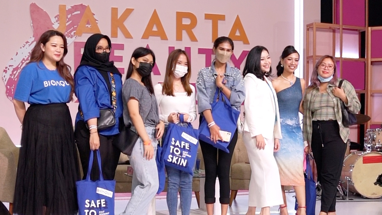 Ramaikan Jakarta X Beauty 2022 untuk Pertama Kalinya, Bioaqua Bagi-Bagi Produk Gratis dan Edukasi Mengenai Pentingnya Produk Skin Care Bersertifikasi BPOM