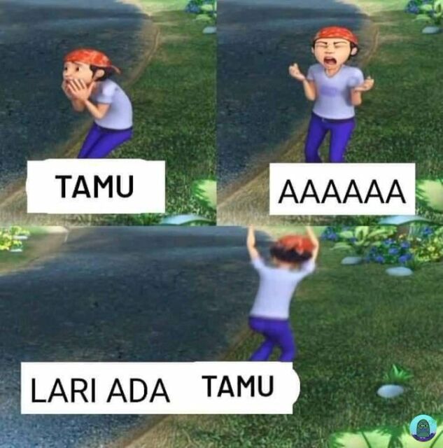 Meme kedatangan tamu