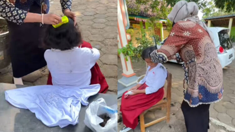 Cerita Haru Guru SD yang Viral karena Bersihkan Ratusan Kutu Rambut Seorang Siswa