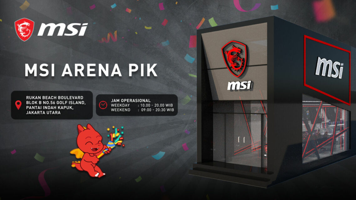 MSI Arena PIK Resmi Dibuka, Pengunjung Bisa Dapatkan Promo Spesial