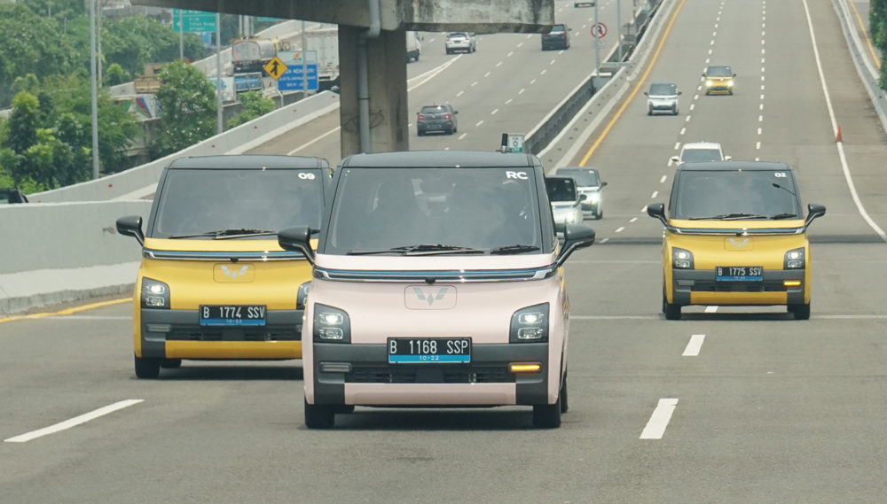 Wuling Air ev di tengah mobilitas perkotaan