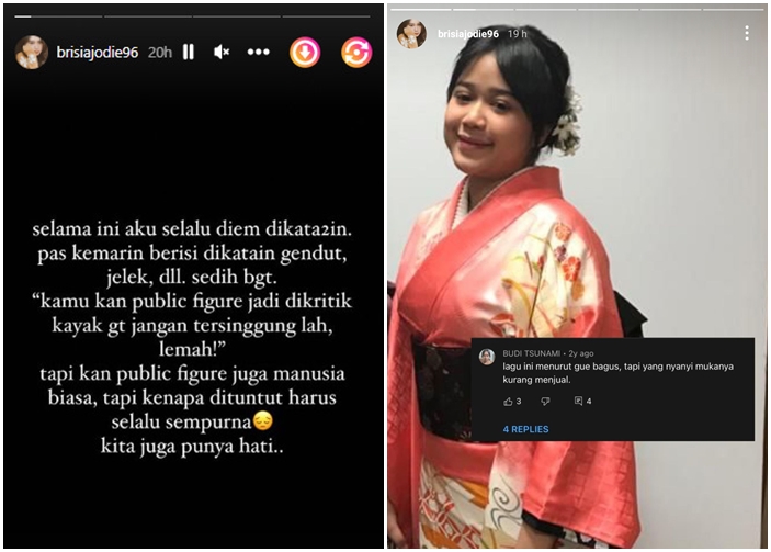 Brisia curhat sedih dikatain gendut