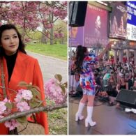 Fitri Carlina Dangdutan di Times Square, Ratusan Penonton Antusias Bergoyang