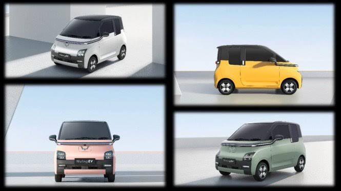 Pilihan warna Wuling air ev