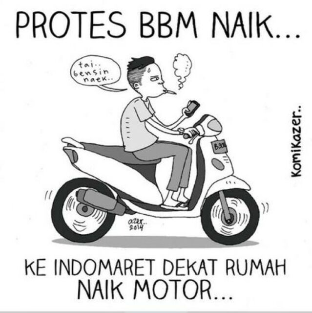 Meme BBM naik