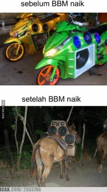 Meme BBM naik