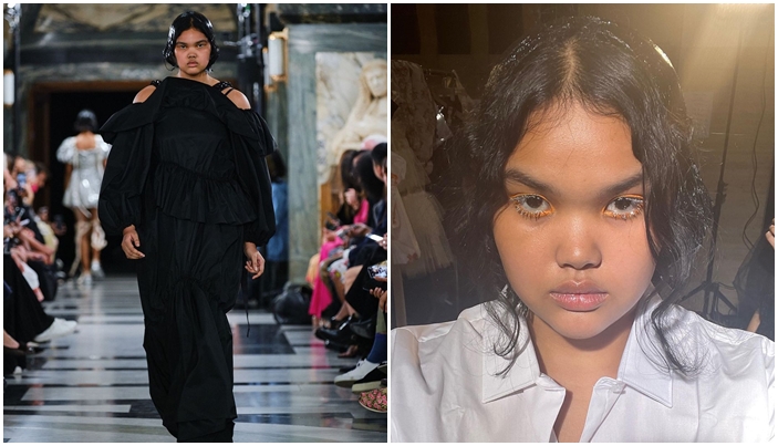 Shahnaz Indira, Model Indonesia yang Debut Internasional di London Fashion Week 2022