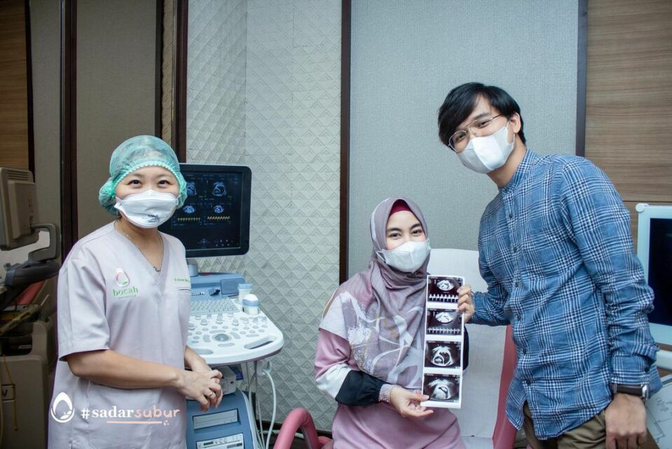 Bayi tabung Anisa dan Dito akhirnya berhasil