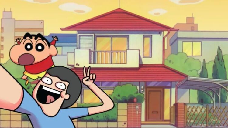 Tahilalats dan Crayon Shinchan Kolaborasi, Warganet Ikut Gabungkan Persona Keduanya